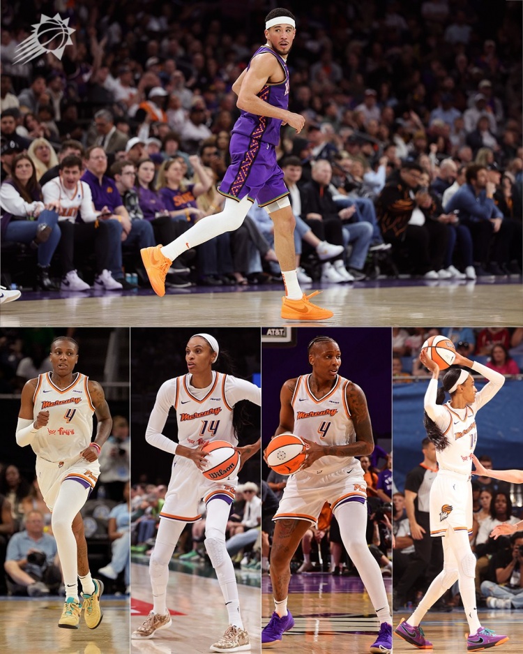 太陽官方發(fā)來賀電！布克球鞋成為本賽季W(wǎng)NBA最受歡迎球鞋！