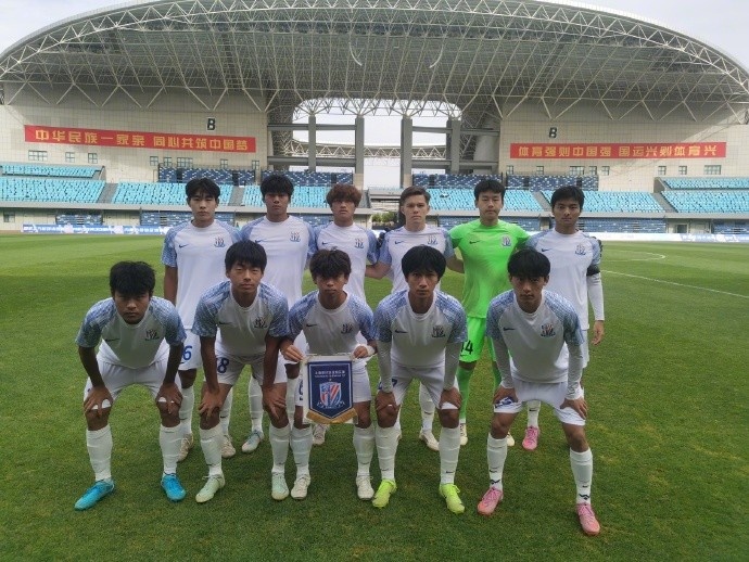 中青賽（U21組）晉級(jí)賽階段I組第四輪，上海申花4-0長(zhǎng)春亞泰